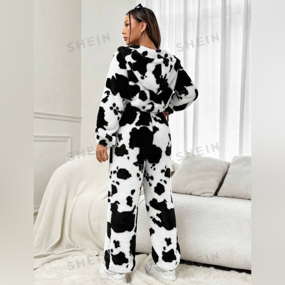 Cow Print Jacket & Pants - Picture 3 of 3